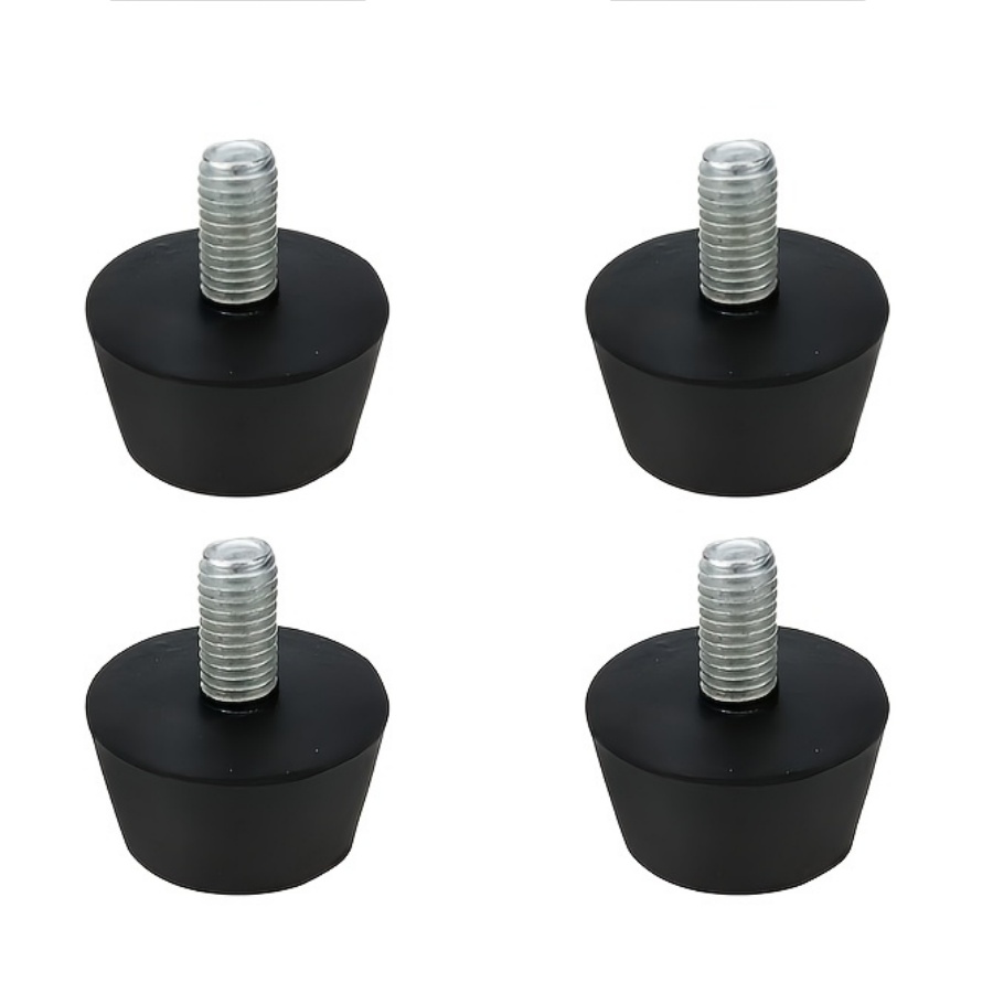 Furniture Hardware Feet - 4Pcs Rubber Adjustable Feet Pad With