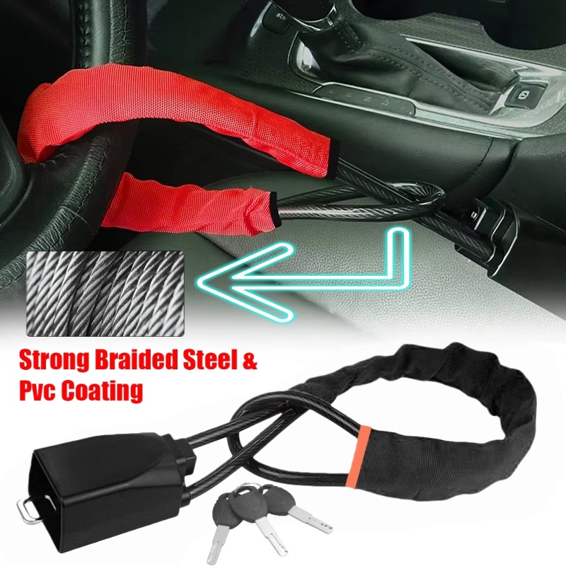 Universal Furniture Hardware - Car Steering Wheel Lock With Seat