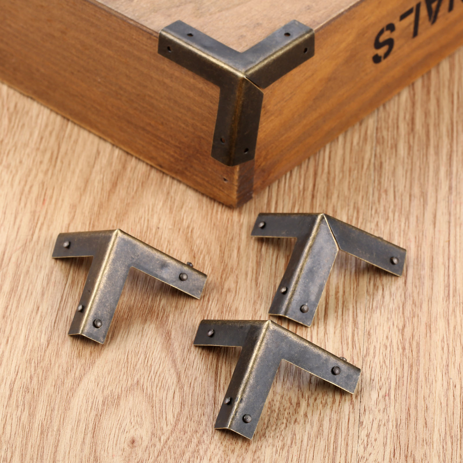DRELD 4Pcs Antique Bronze Corn - огляд і ціна Furniture Hardware Wood