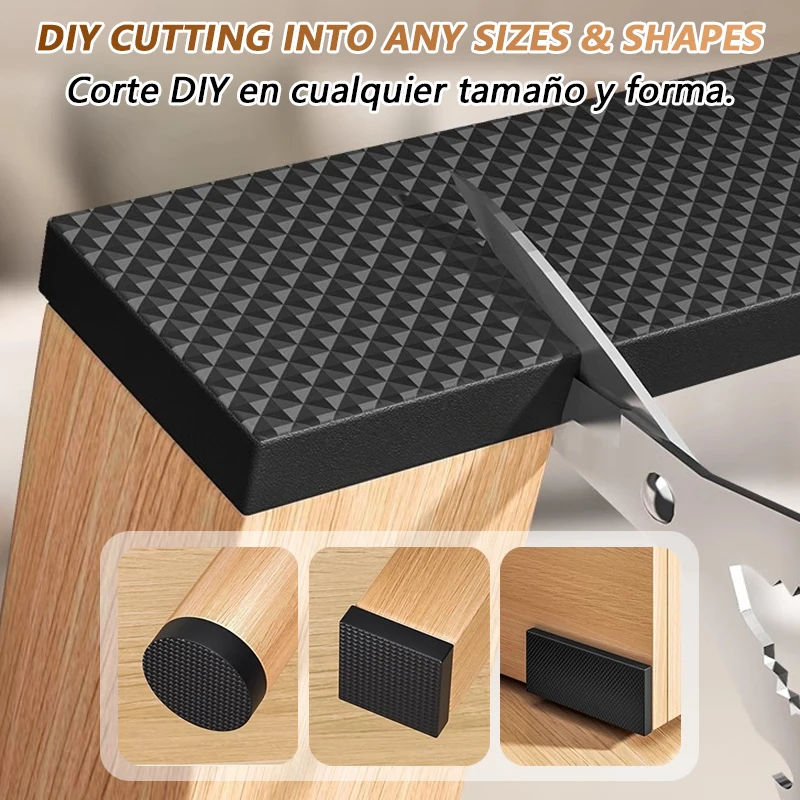 Non Slip Furniture Pads Self A - огляд і ціна Furniture Hardware Feet
