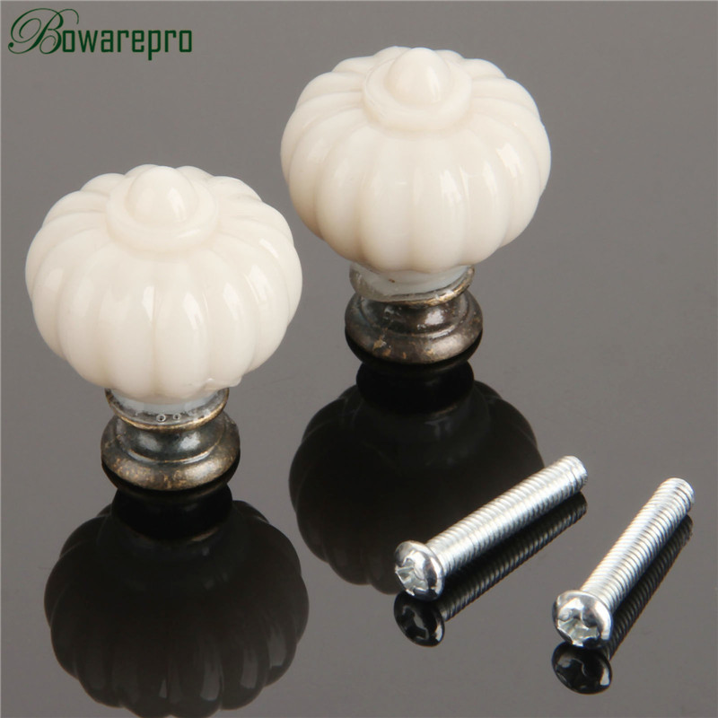 1Pc Acrylic Ivory White Pumpki - огляд і ціна Furniture Hardware Wood