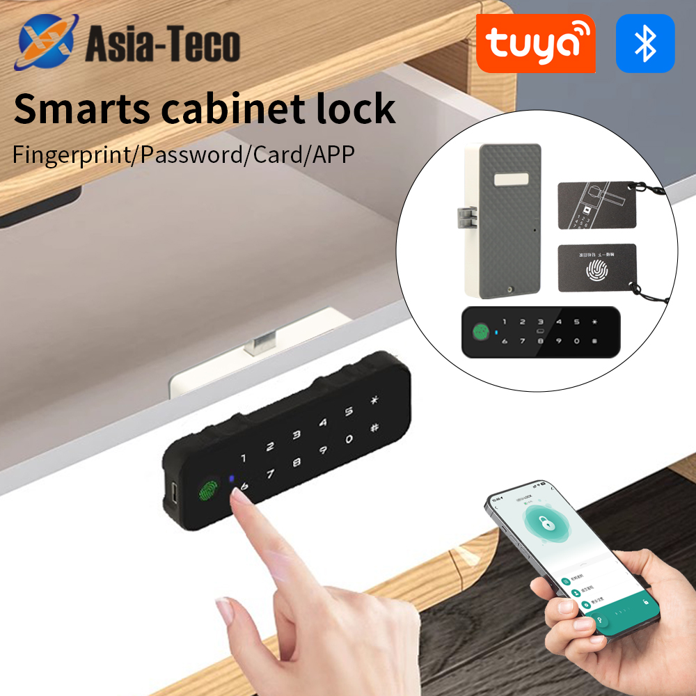 Tuya Bluetooth Smart Wood Cabi - огляд і ціна Cabinet Lock Key