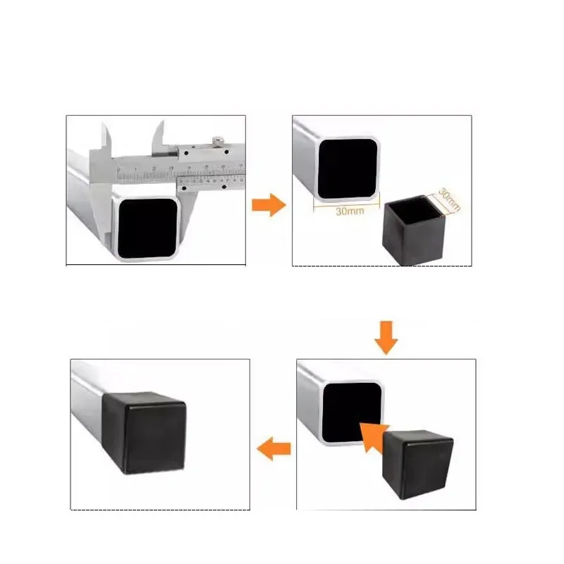 4-16Pcs Non-Slip Chair Leg Cap - огляд і ціна Furniture Hardware Feet
