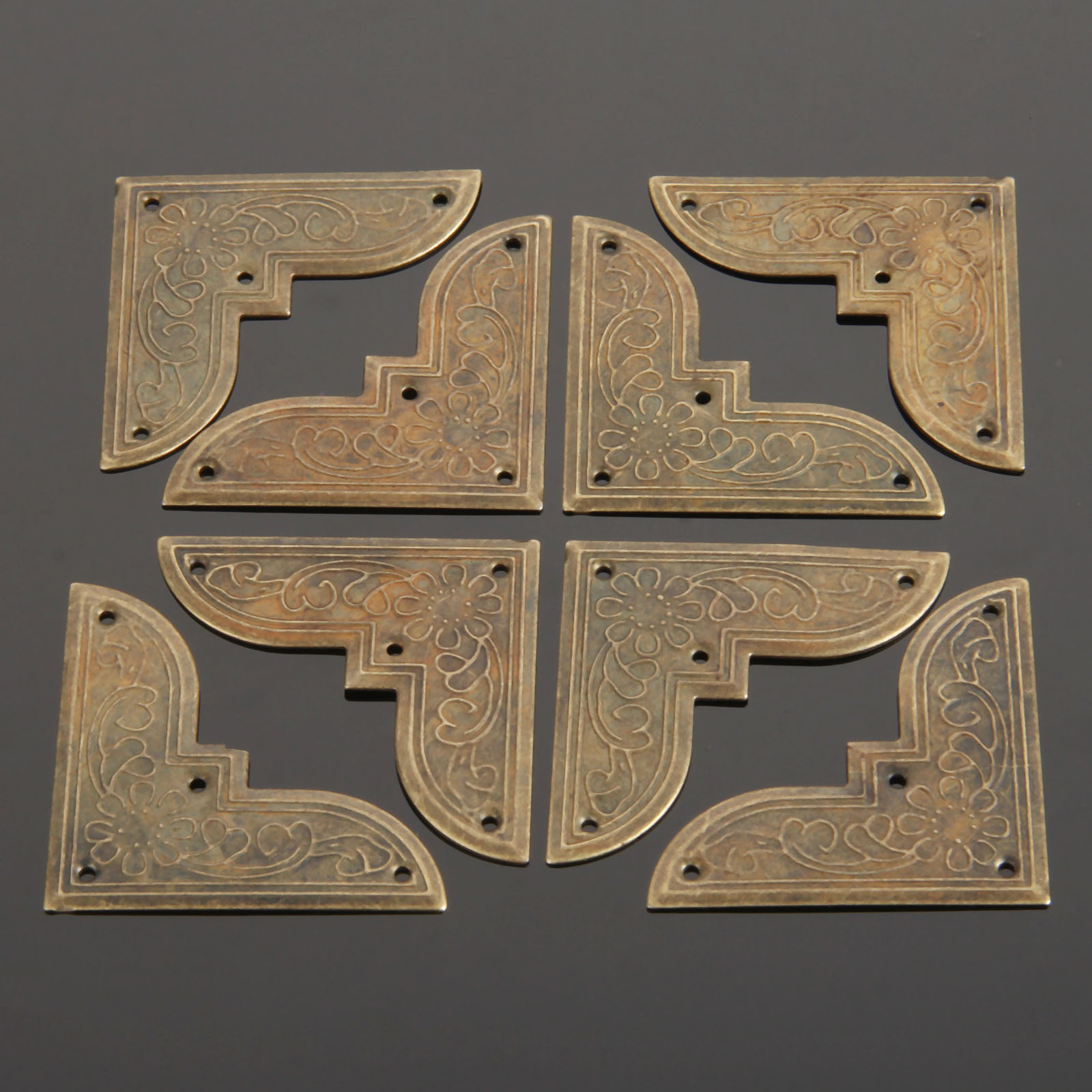 40Pcs Iron Corner Bracket with - огляд і ціна Furniture Hardware Wood