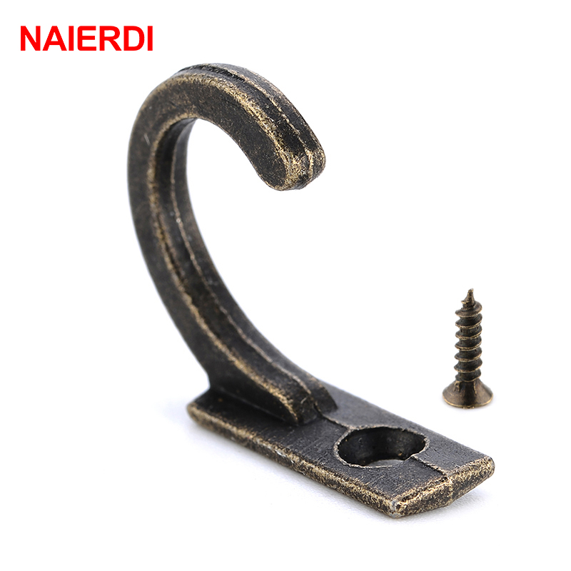 NAIERDI 10PCS Small Antique Ho - огляд і ціна Furniture Hardware Wood