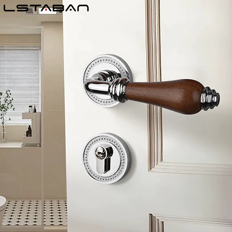 Euro Walnut Wood Handle Door L - огляд і ціна Furniture Hardware Wood