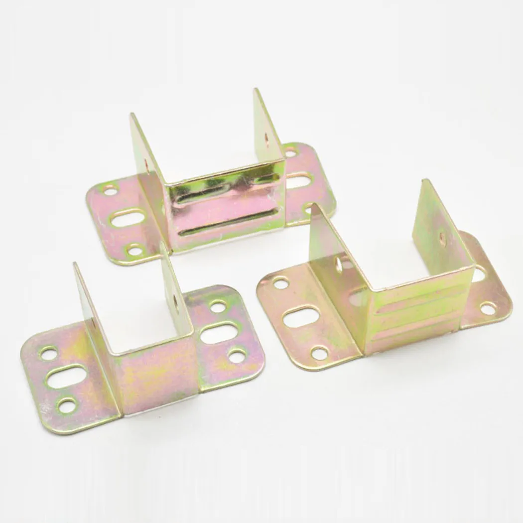 2pcs U Shaped Metal Bed Bracke - огляд і ціна Furniture Hardware Hinges