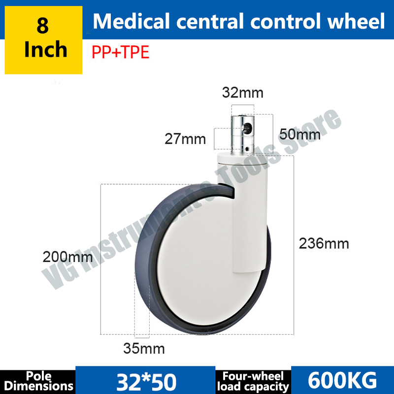 1 Pcs-8-inch High Quality TPR  - огляд і ціна Furniture Quality Control