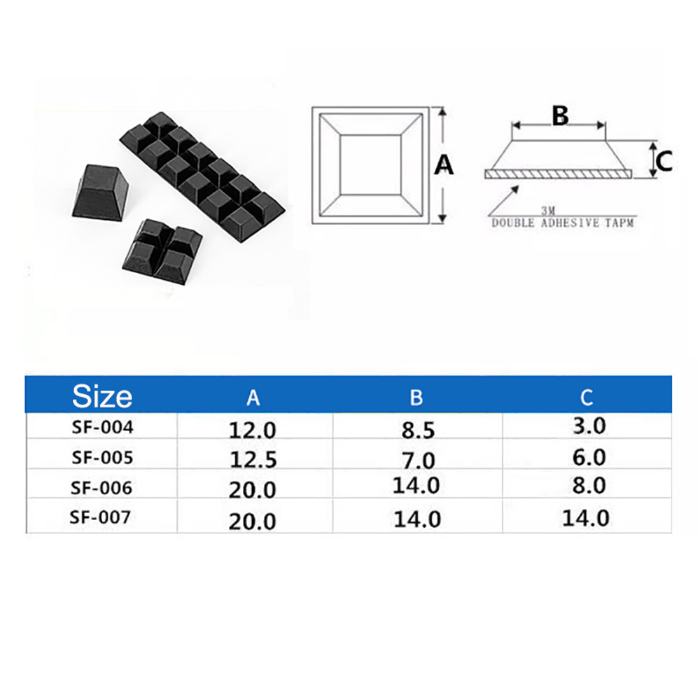 10/20pcs Furniture Self-Adhesi - огляд і ціна Furniture Hardware Feet
