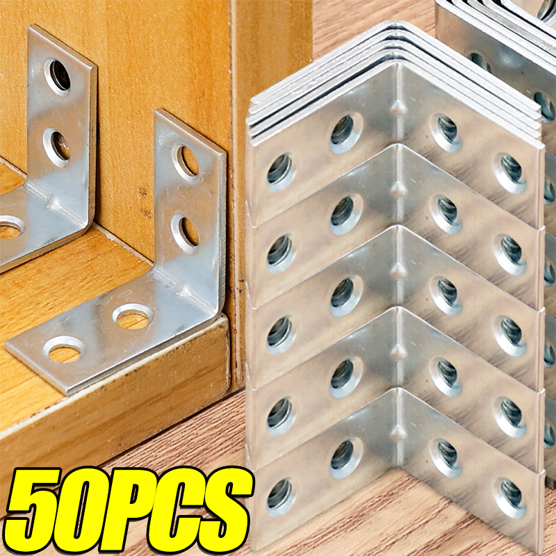 90° Corner Brackets L Joint Br - огляд і ціна Furniture Hardware Wood