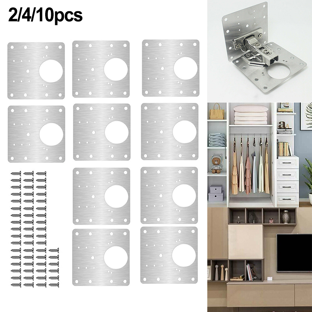 10Pcs Door Hinge Stainless Ste - огляд і ціна Furniture Hardware Repair