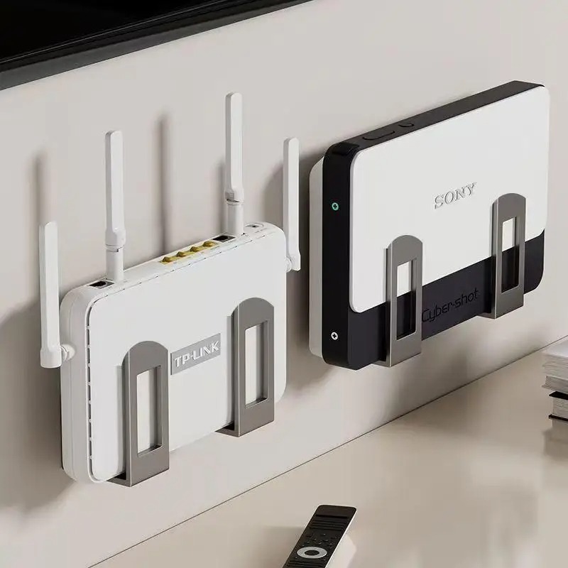 Wall-Mounted Router Set-Top Bo - огляд і ціна Shelf Bracket Pair