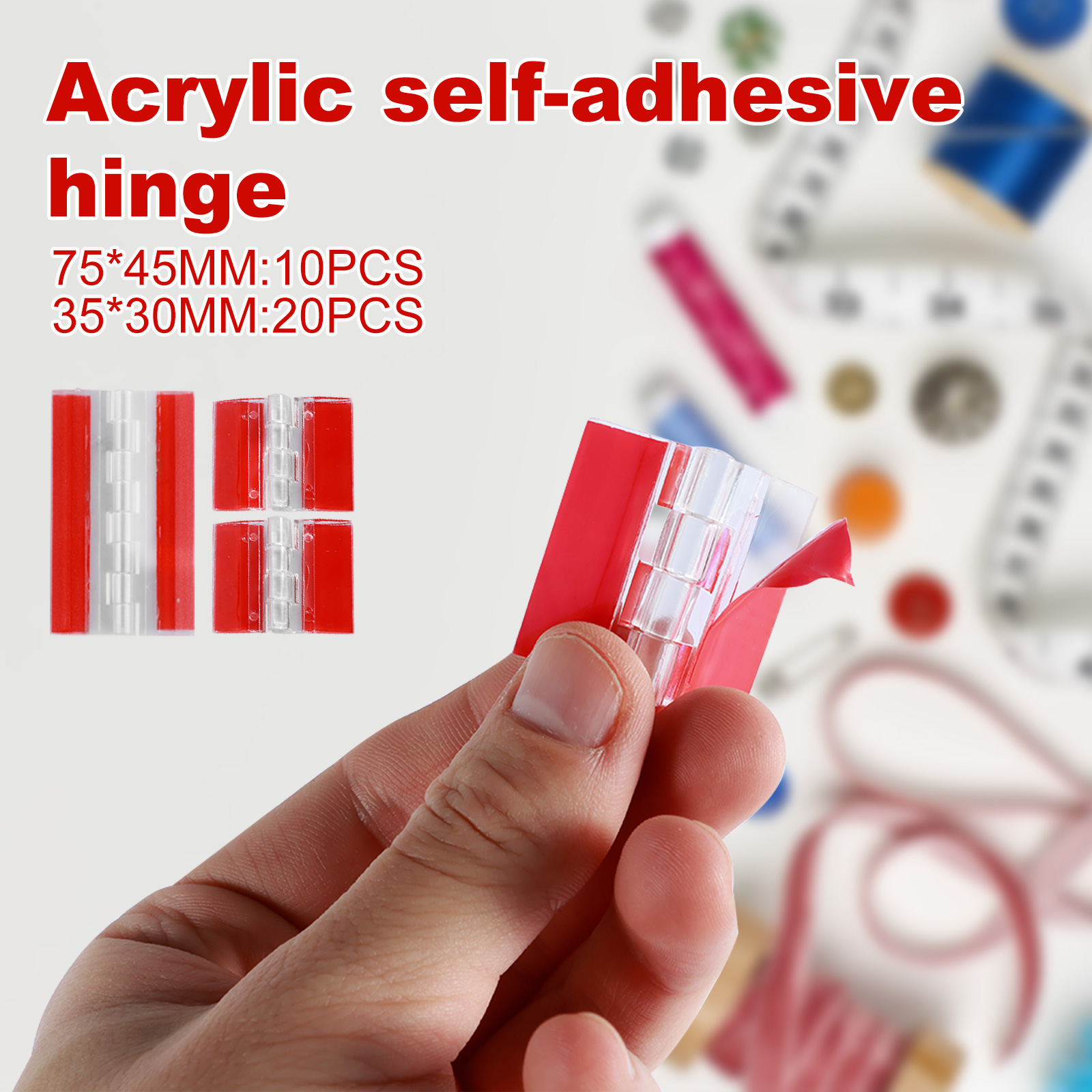10/20Pcs Folding Hinges Acryli - огляд і ціна Furniture Hardware Hinges