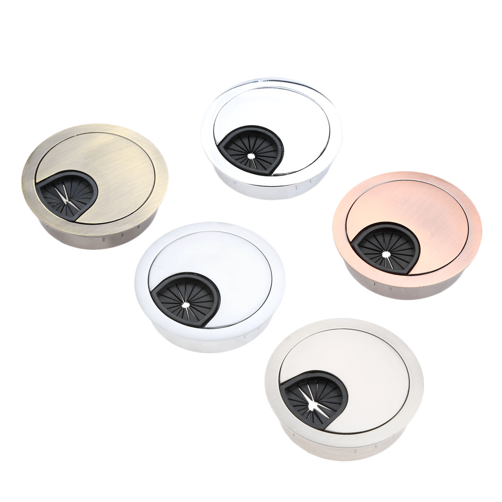 1Pc Zinc Alloy Desk Wire Hole  - огляд і ціна Furniture Hardware Outlet