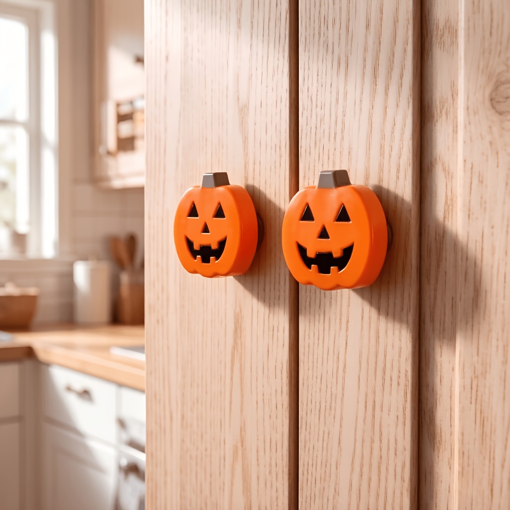 Halloween pumpkin knob cover,  - огляд і ціна Furniture Hardware Wood