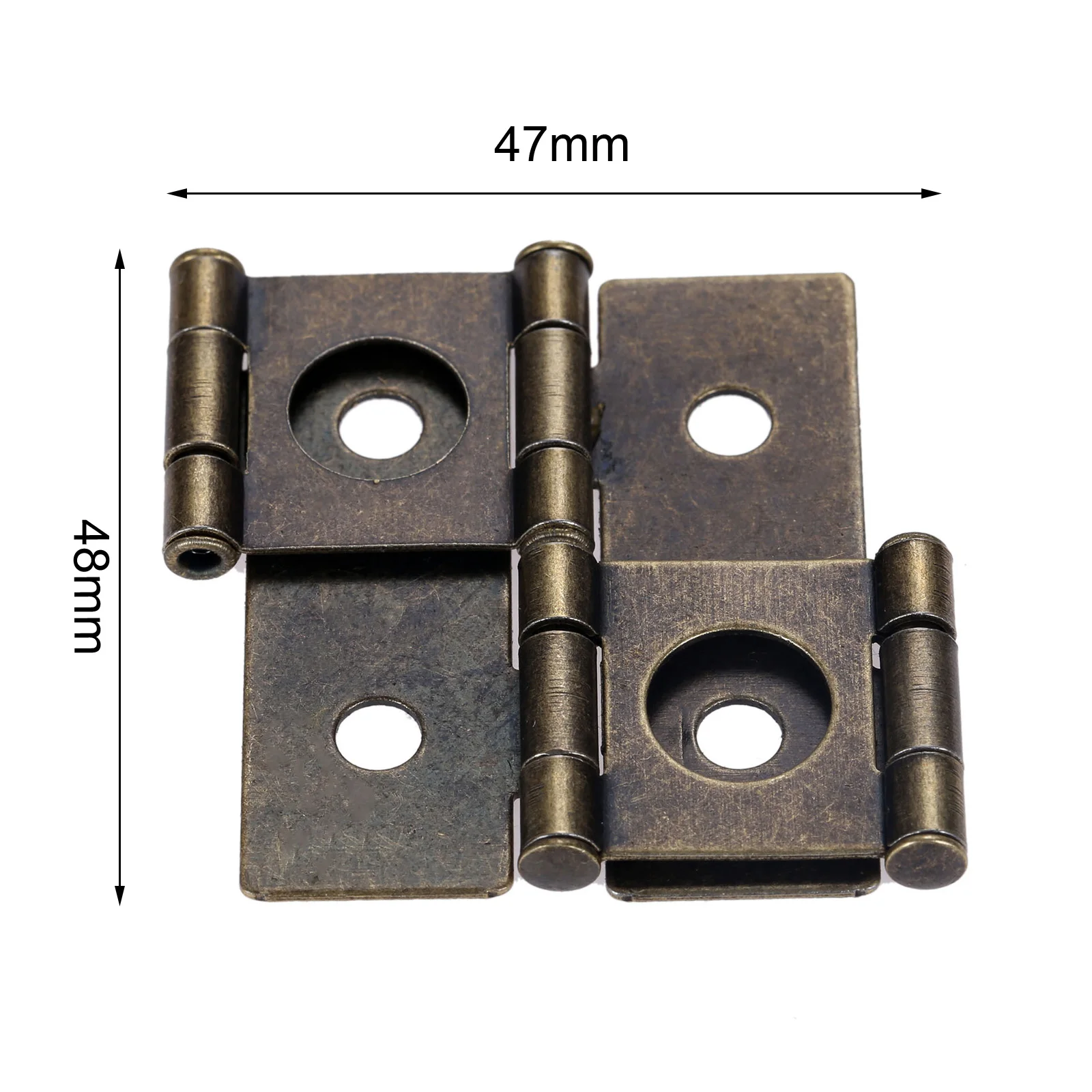 2pcs Antique Bronze Double Bea - огляд і ціна Furniture Hardware Vintage