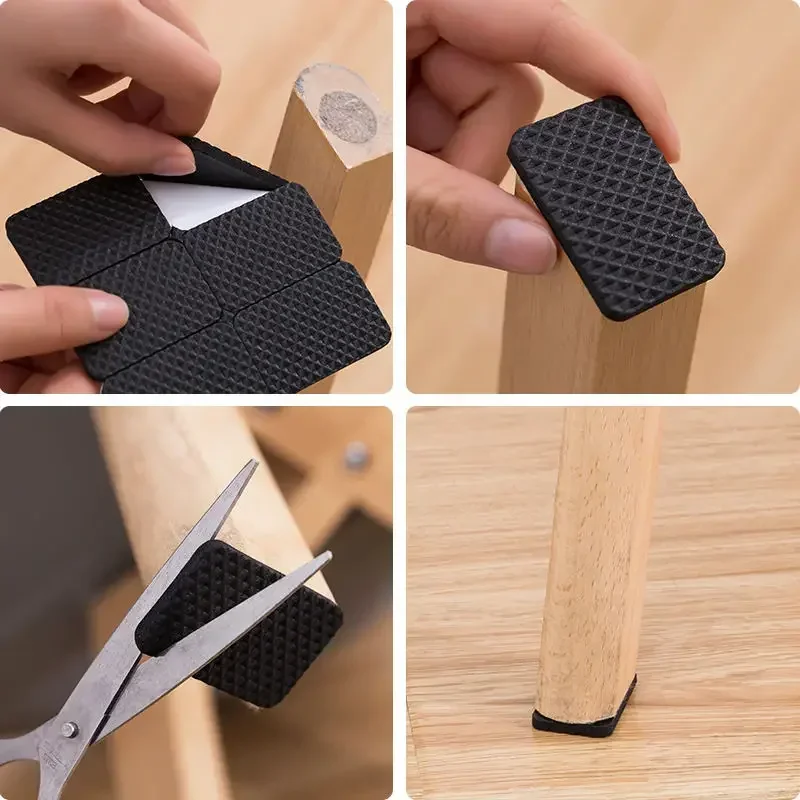 Rubber Pads For Chair Leg Furn - огляд і ціна Furniture Hardware Feet