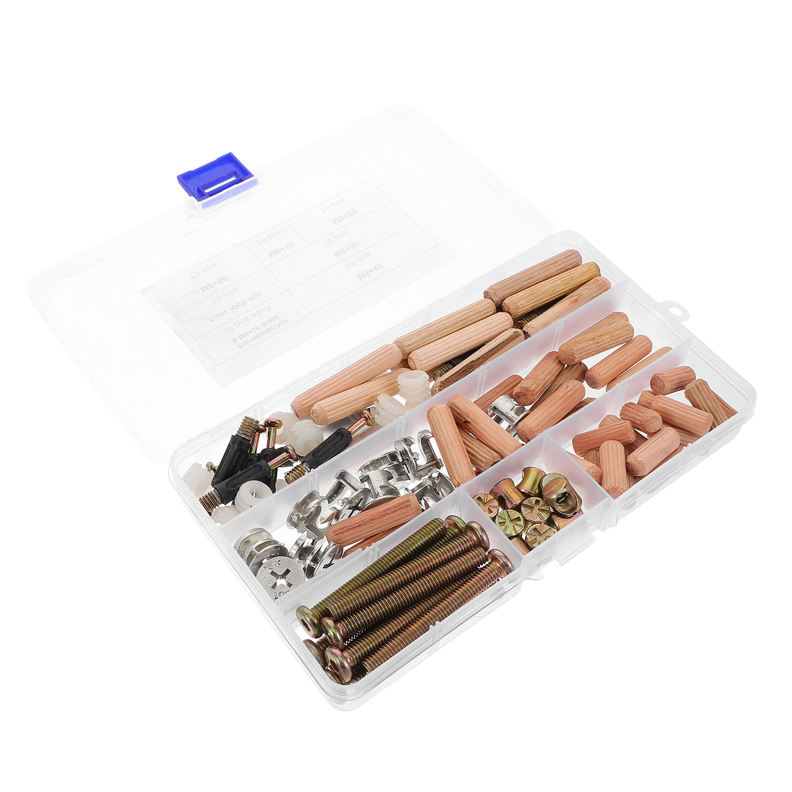 95Pcs Furniture Connector Hard - огляд і ціна Furniture Hardware Wood