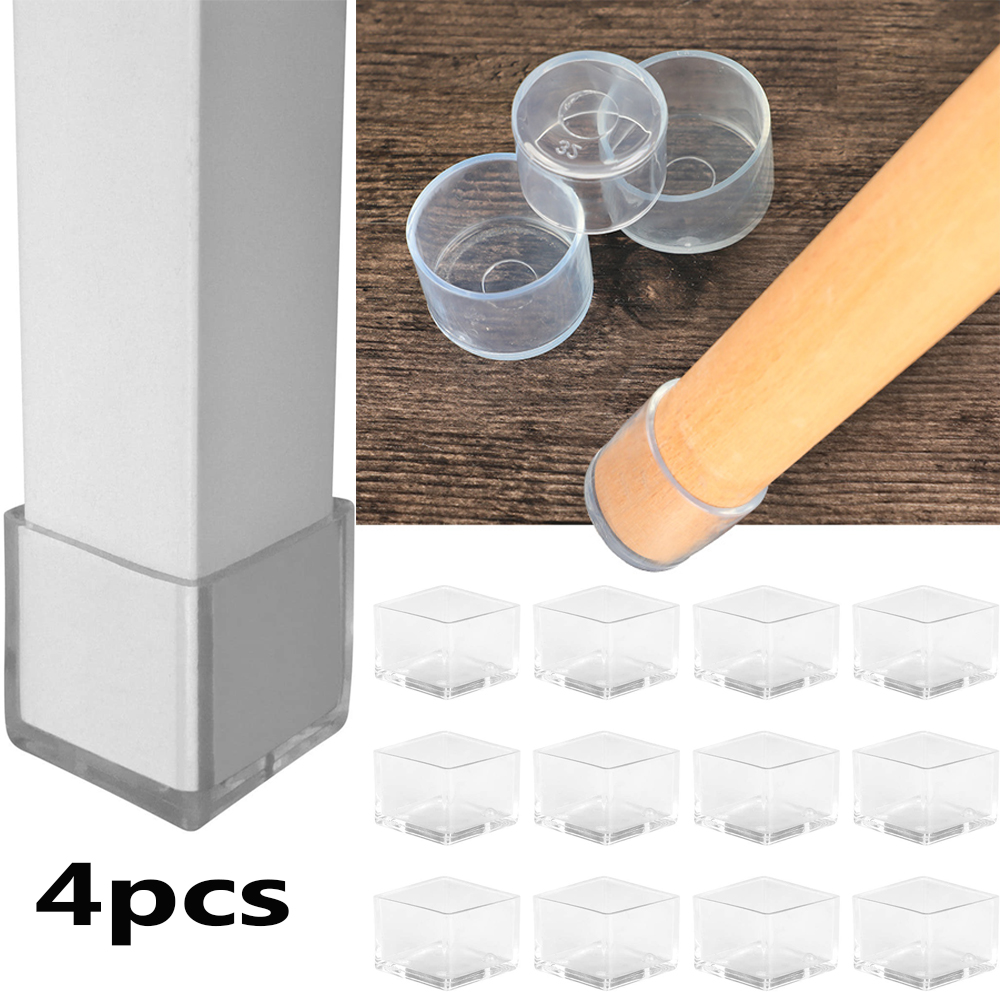 4pcs/set Chair Table Foot Caps - огляд і ціна Furniture Hardware Feet