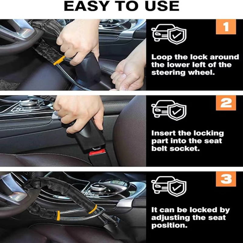 Car Steering Wheel Lock With S - огляд і ціна Universal Furniture Hardware